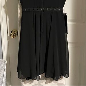 Bebe black mini dress size XS